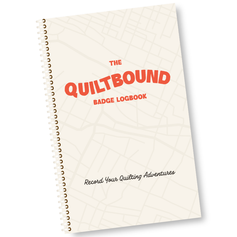 PREORDER: The Quiltbound Badge Logbook