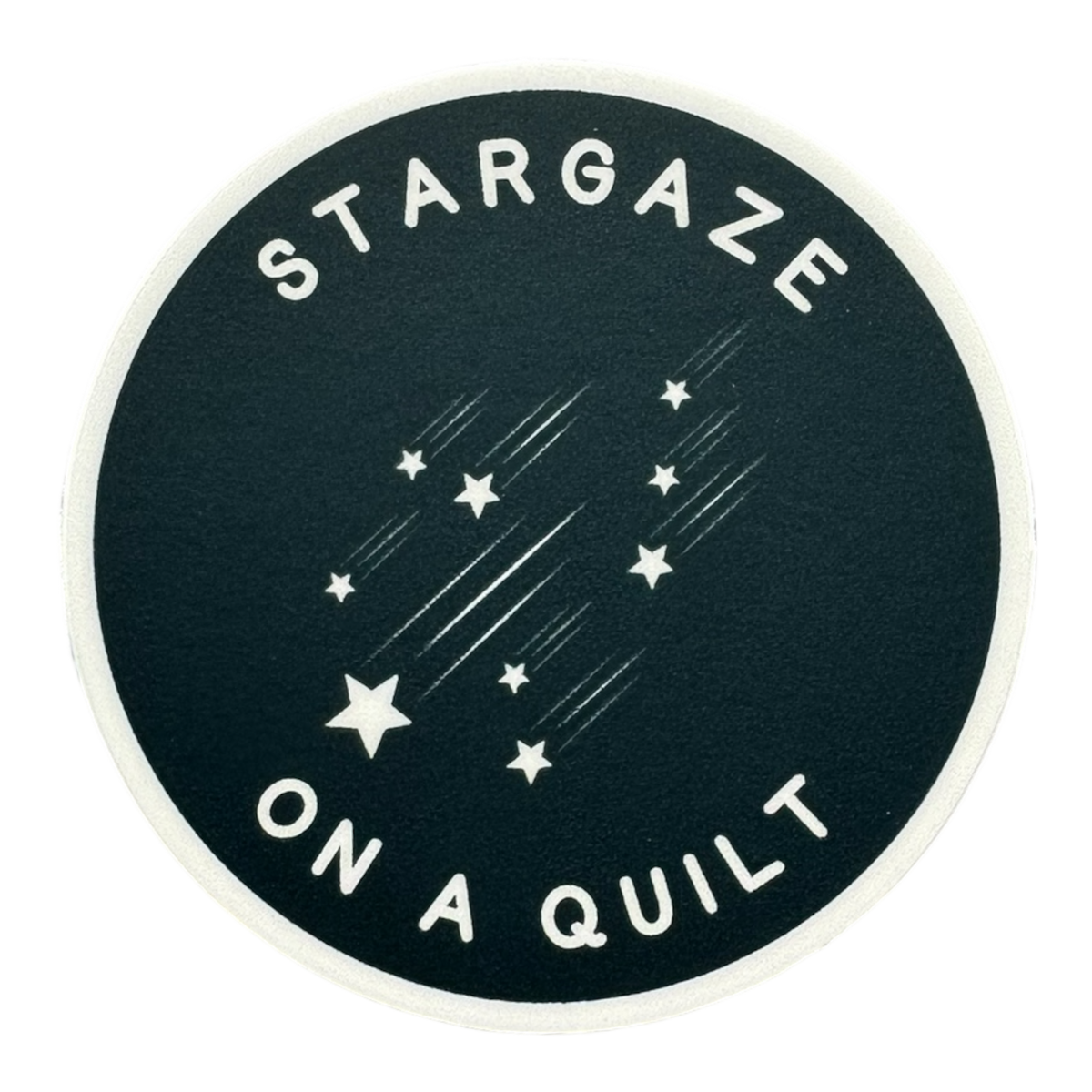 Stargaze on a Quilt Badge