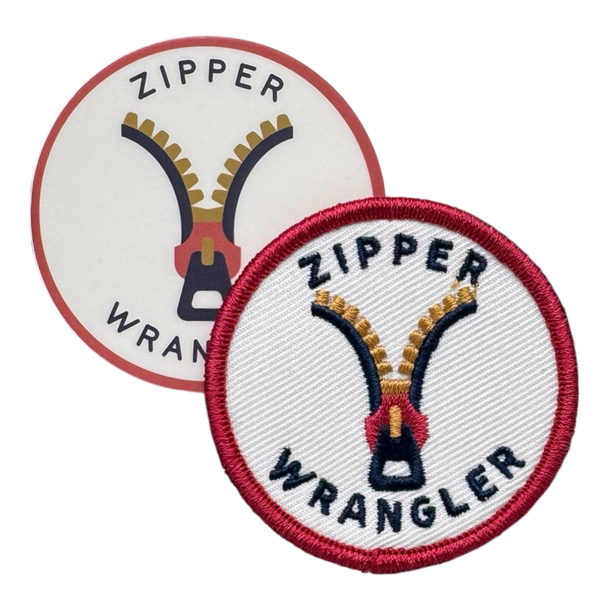 Zipper Wrangler Badge