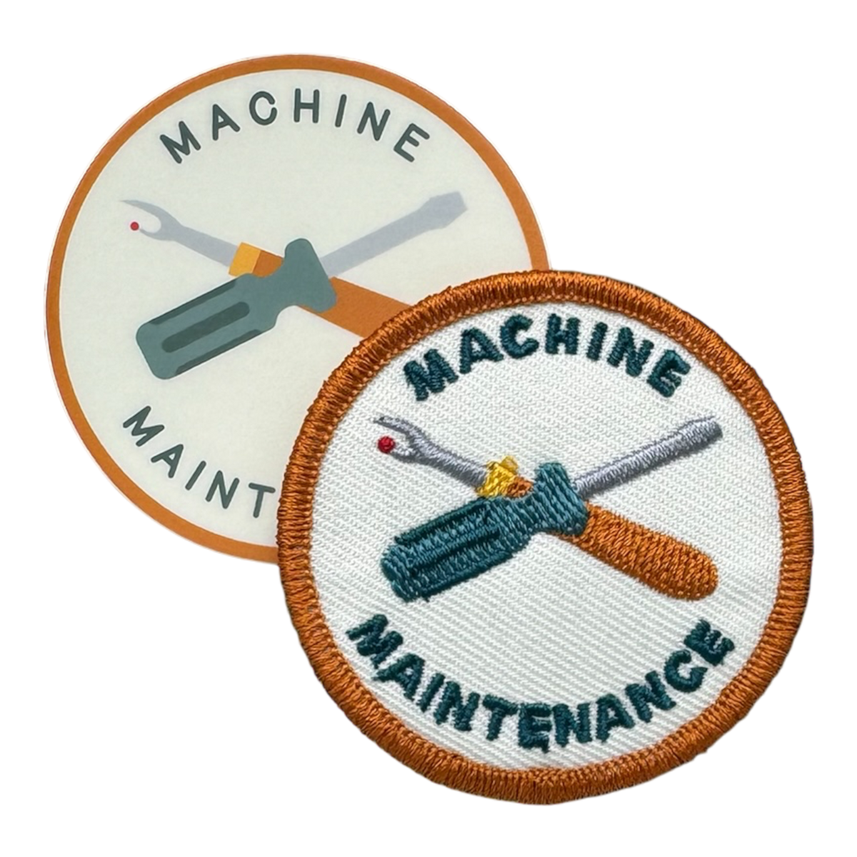 Machine Maintenance Badge