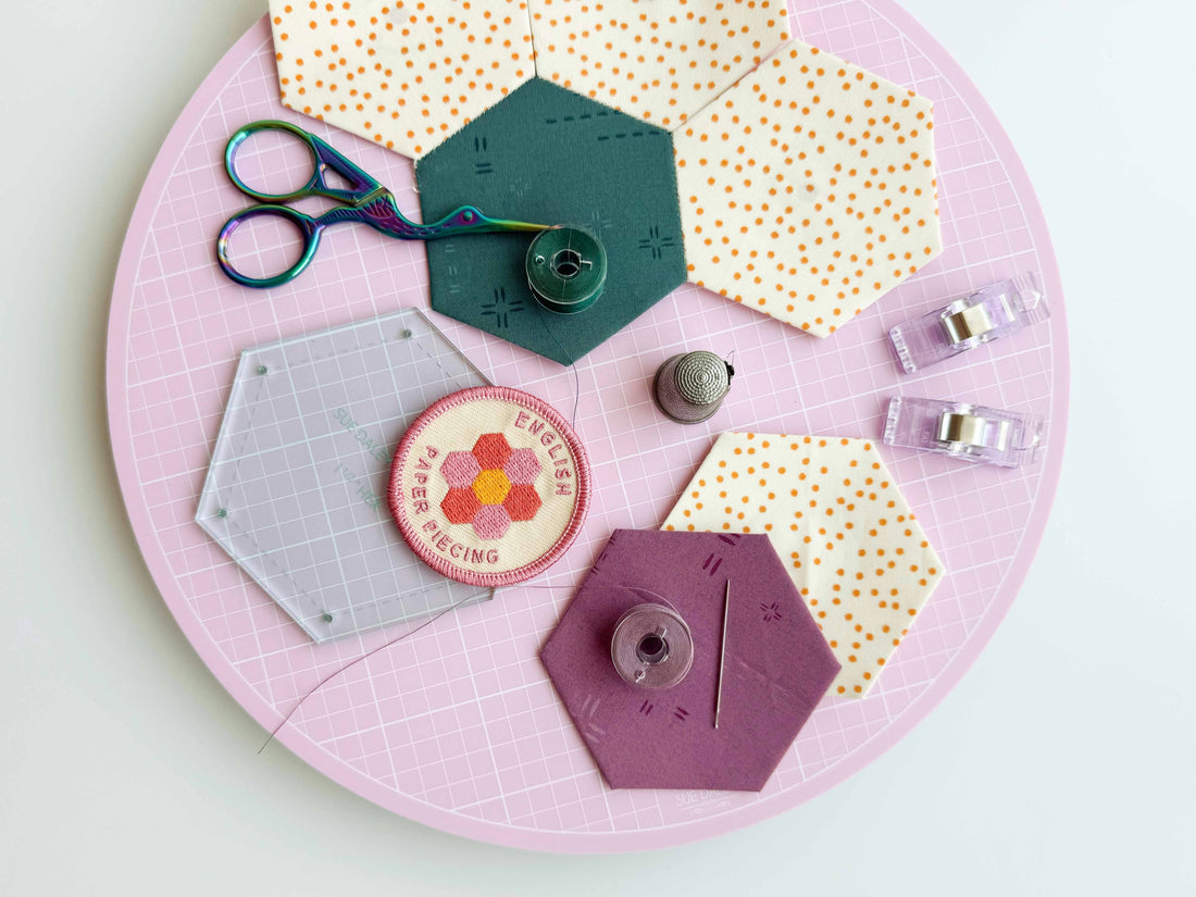 English Paper Piecing for Beginners: A Cozy Hand-Sewing Project for Quilters