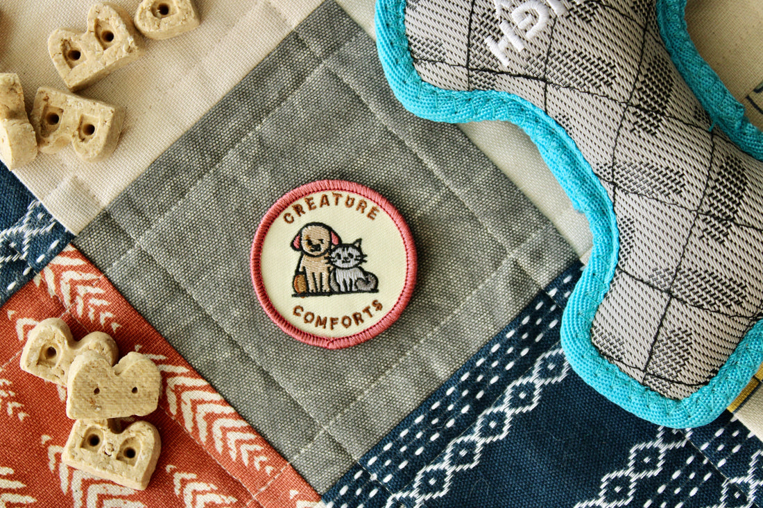 The Creature Comforts Badge: A Cozy Quilting Challenge for the Pets Who Run the House