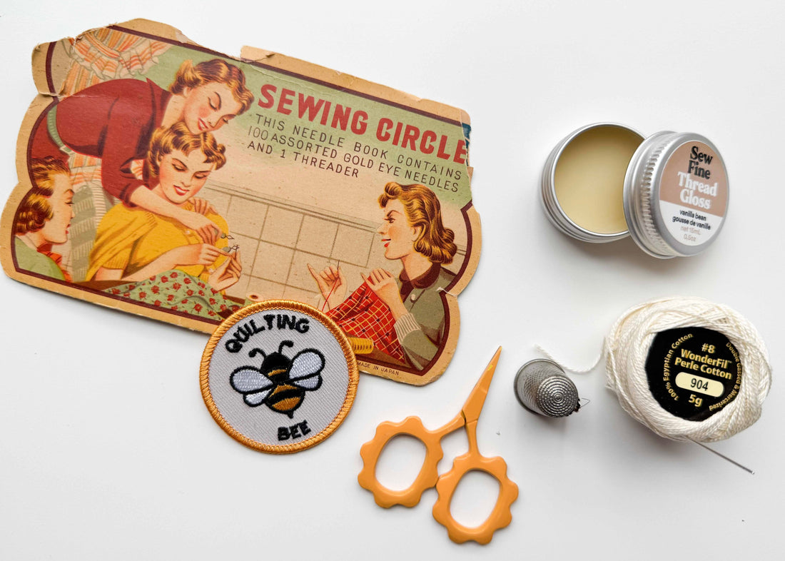 The Quilting Bee Badge: Why Quilting Is Better Together