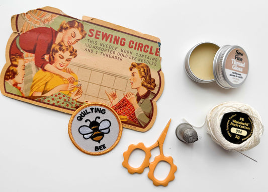 The Quilting Bee Badge: Why Quilting Is Better Together