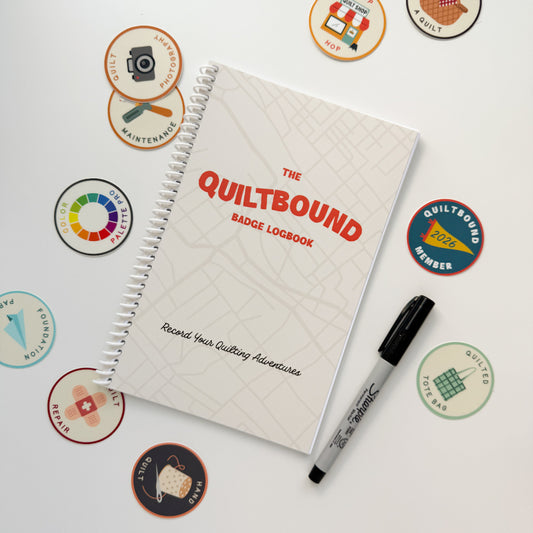 The Quiltbound Badge Logbook