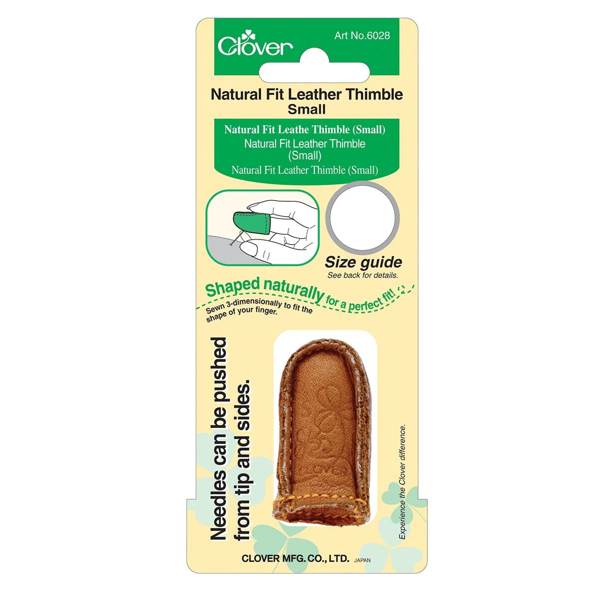 Clover Leather Thimble