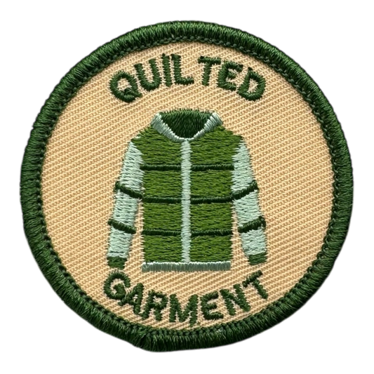 Quilted Garment Badge