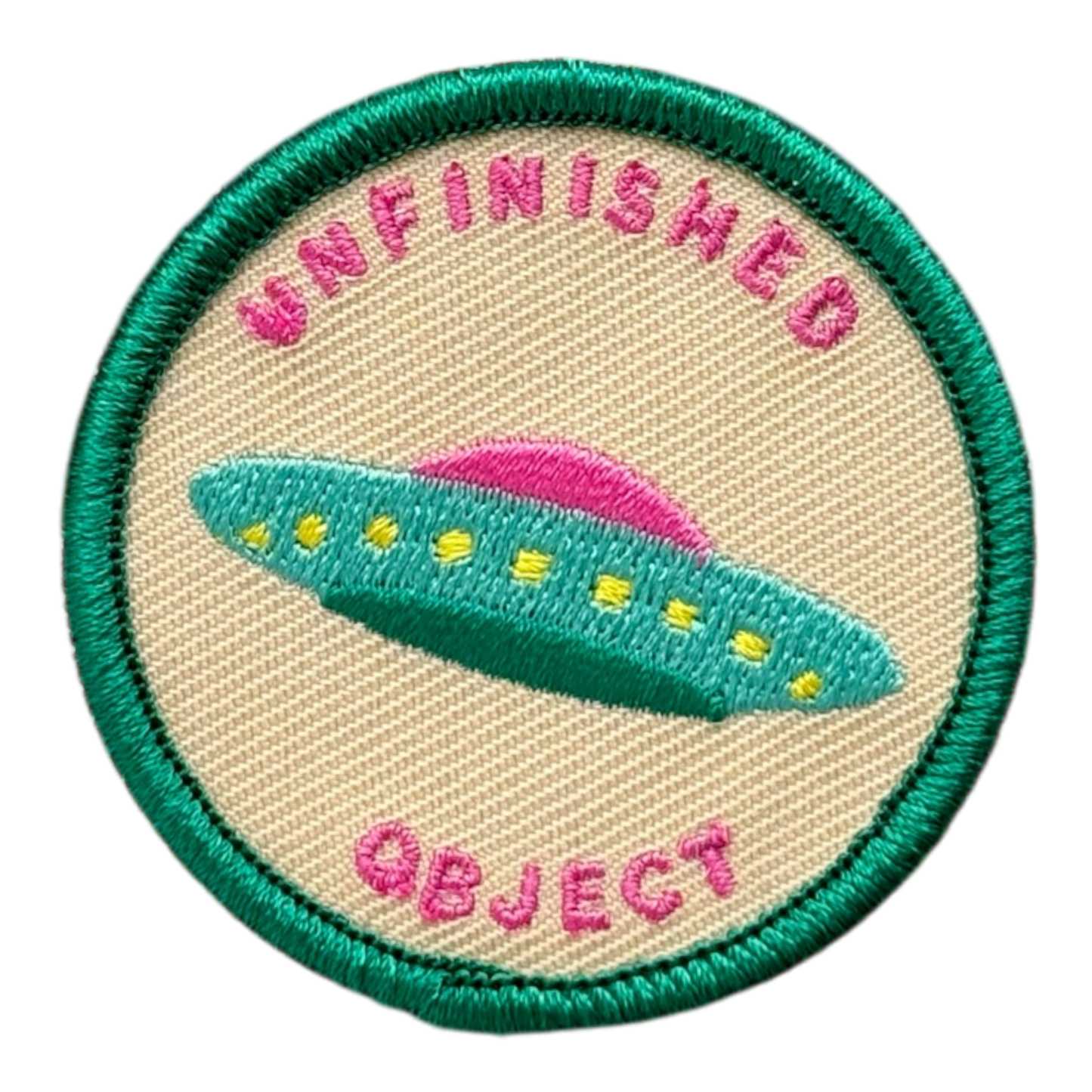 Unfinished Object Badge