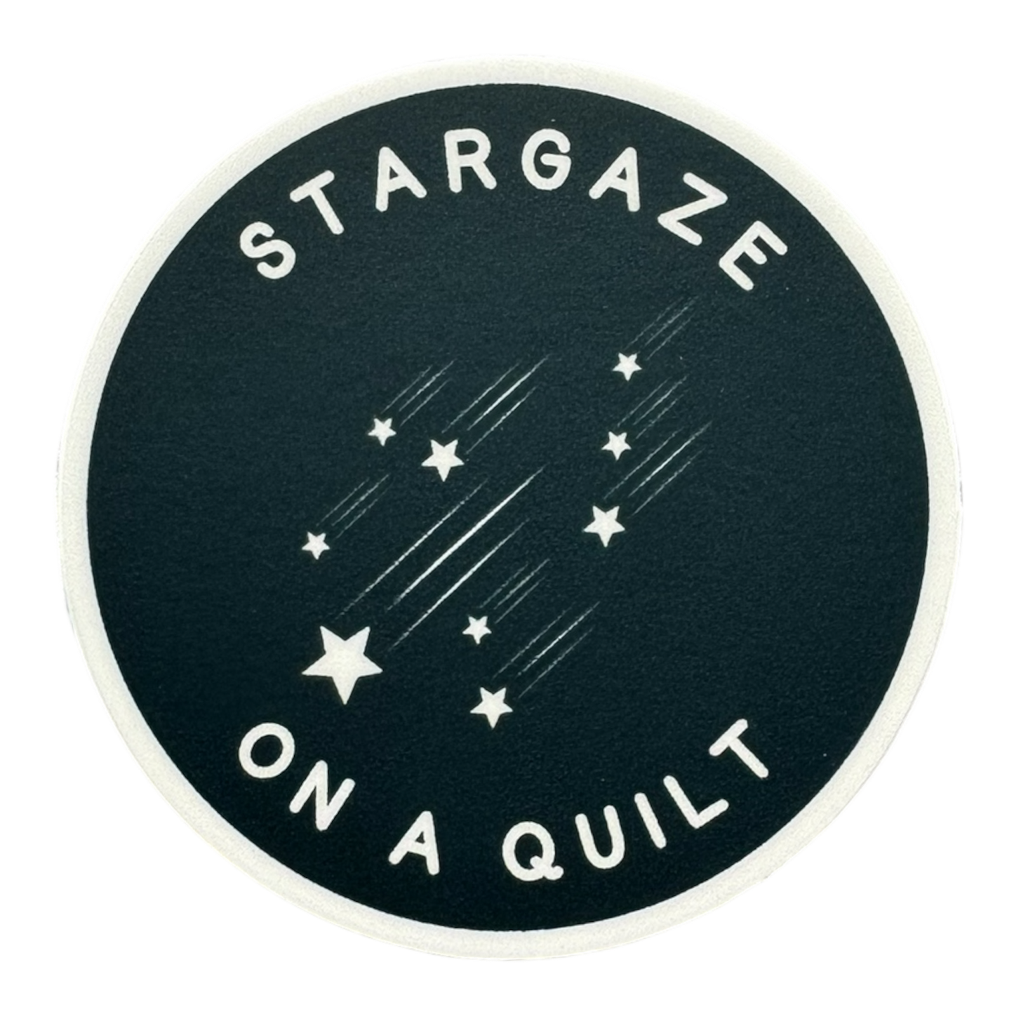 Stargaze on a Quilt Badge