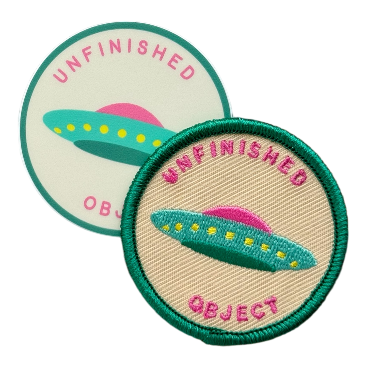 Unfinished Object Badge
