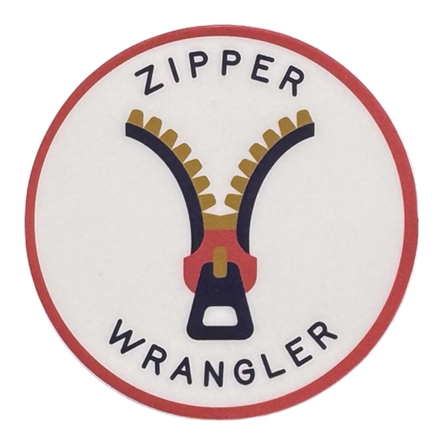 Zipper Wrangler Badge