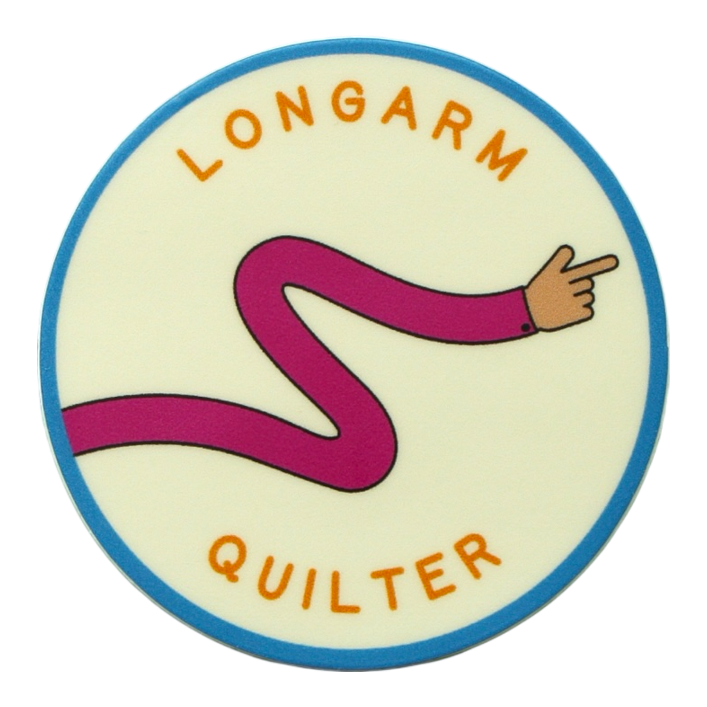 Longarm Quilter Badge