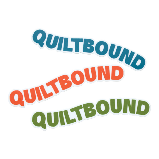 Quiltbound Vinyl Sticker