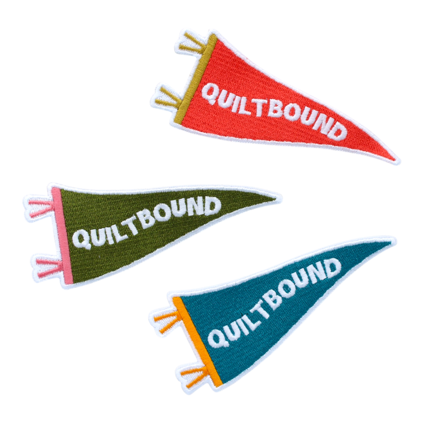 Quiltbound Pennant Patch