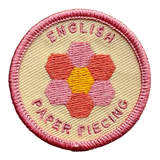 English Paper Piecing Badge